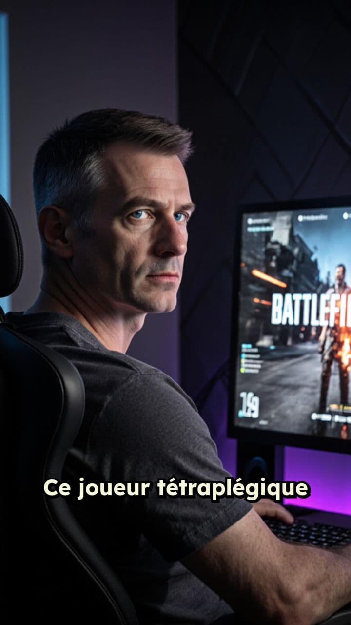 Joueur tétraplégique contrôle Battlefield par la pensée