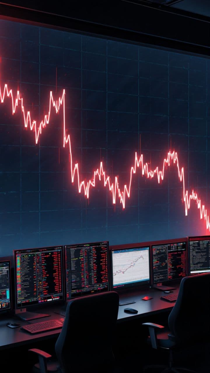 Scăderi pe piețele financiare în decembrie