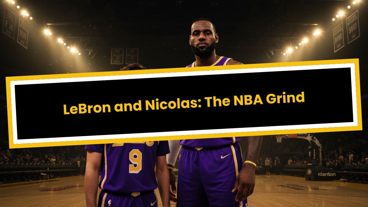 LeBron and Nicolas: The NBA Grind