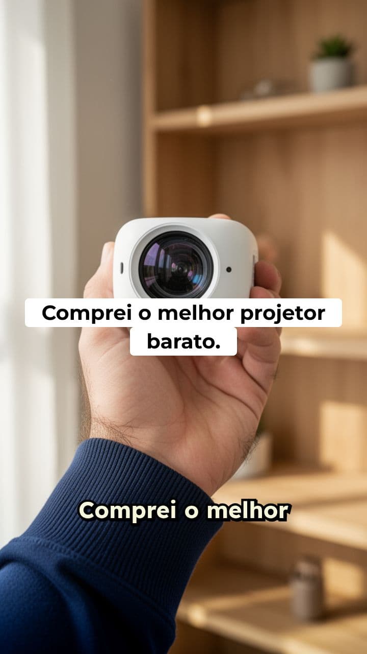 Review do Melhor Projetor Barato