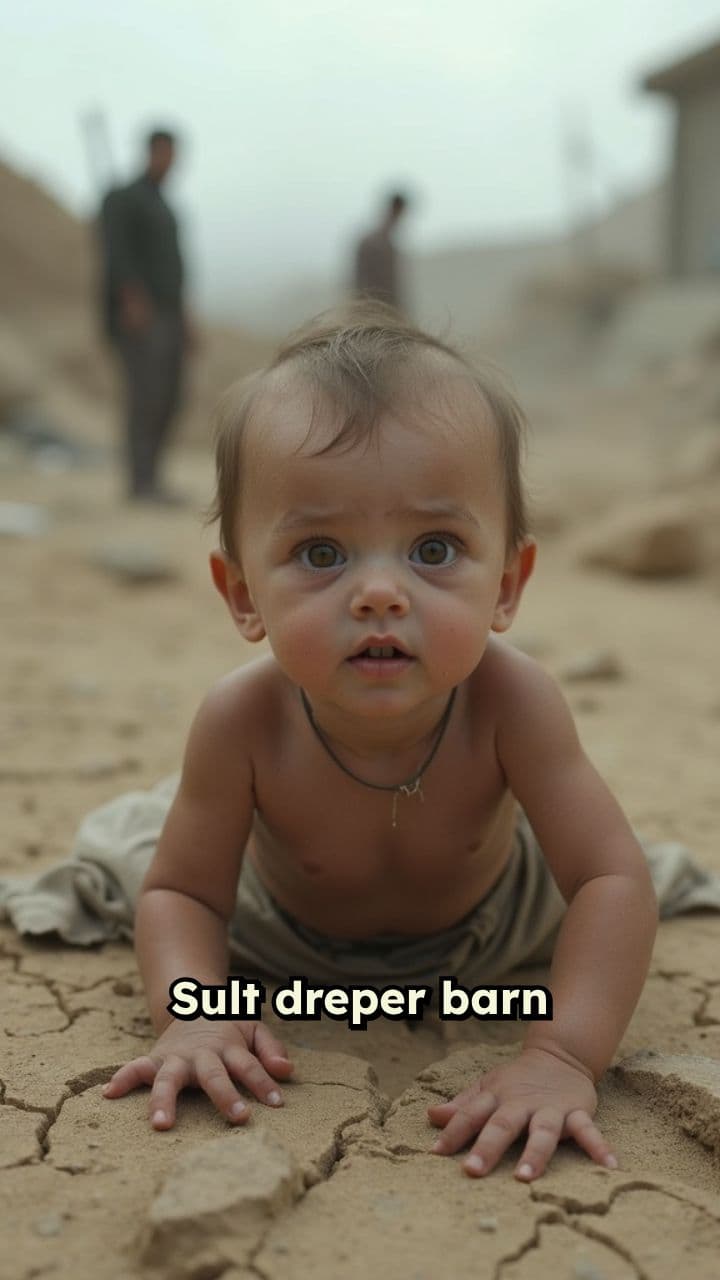 Sultkatastrofe i Gaza: Barn lider og dør