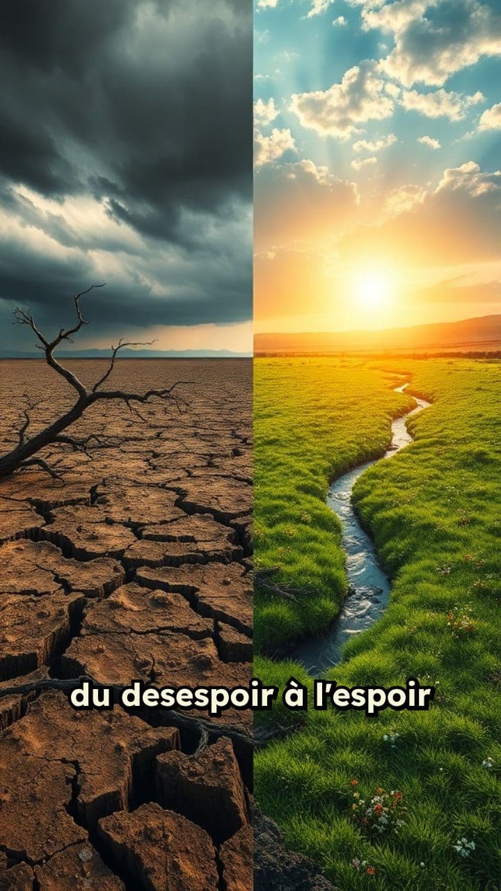 Du désespoir à l'espoir