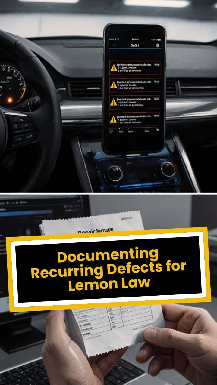 Cline APC - 11202533 - Documenting Recurring Defects for Lemon Law