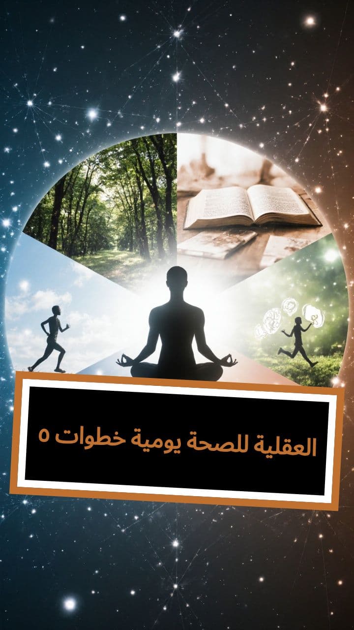 ٥ خطوات يومية للصحة العقلية