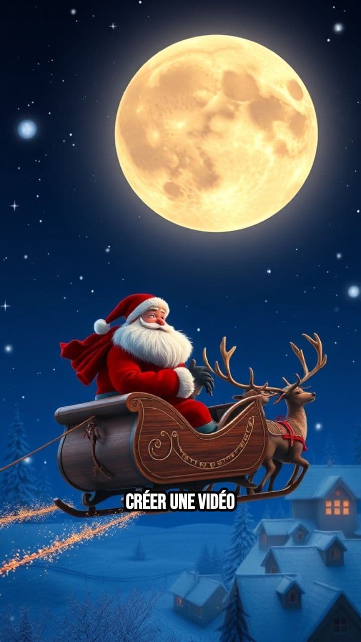 Santa’s Magical Rooftop Arrival