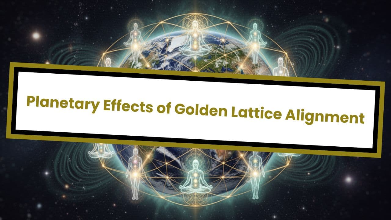 Planetary Effects of Golden Lattice Alignment