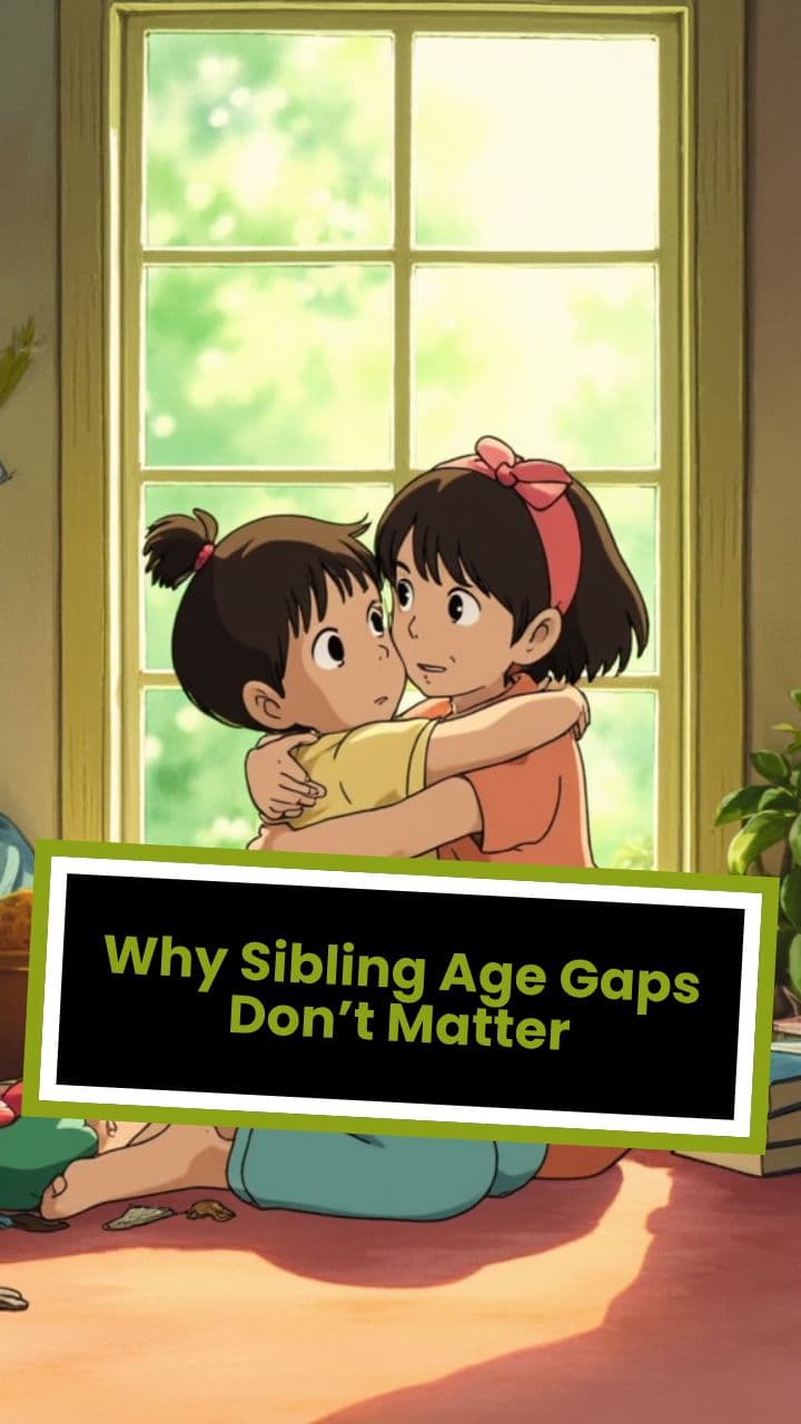 Why Sibling Age Gaps Don’t Matter