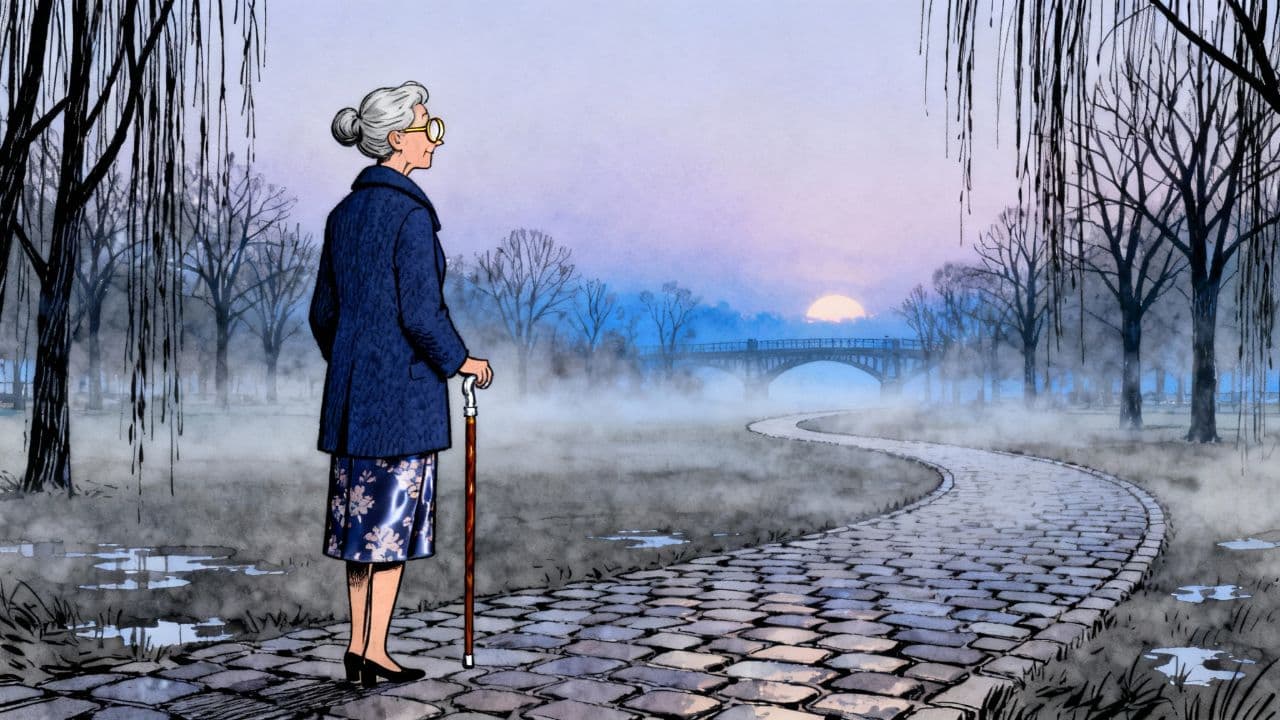 Etude No. 13 (New Yorker Cartoon)