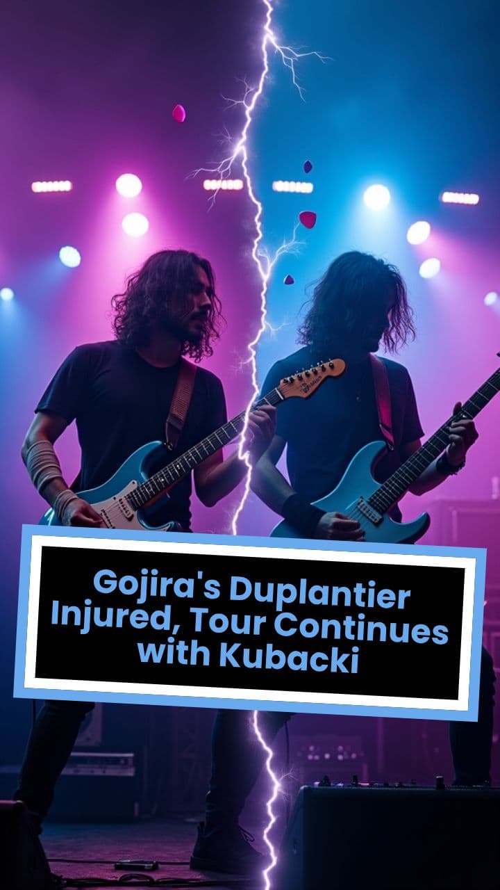 Gojira's Duplantier Injured, Tour Continues with Kubacki