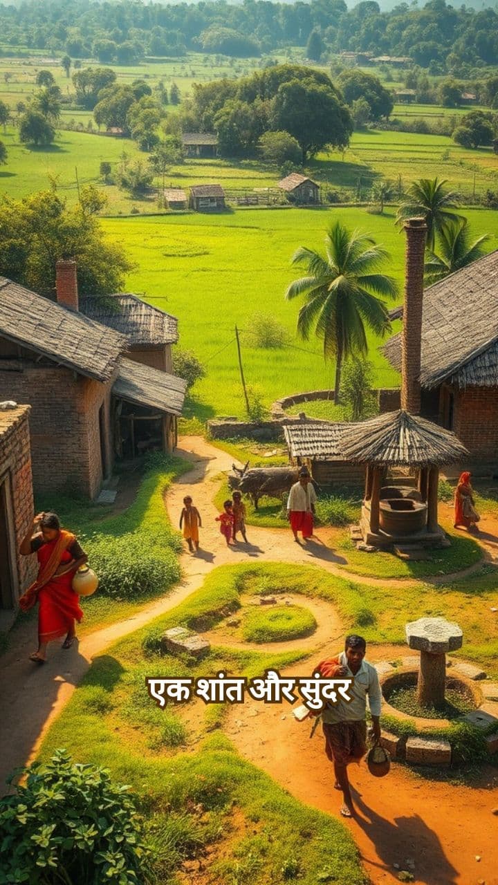 सांड का गाँव में आगमन