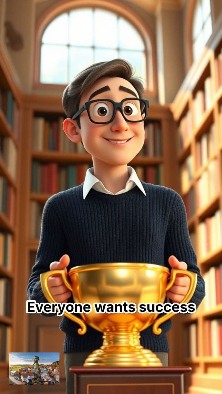 Success vs Reality: A Cartoon Tale