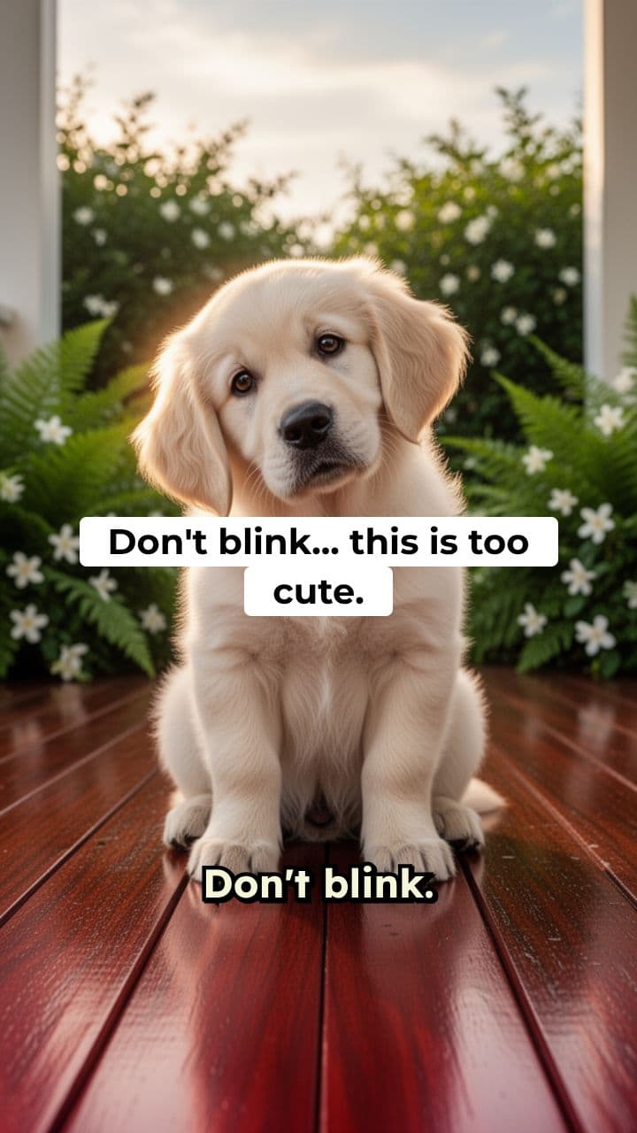 Don't Blink: The Cutest Moment