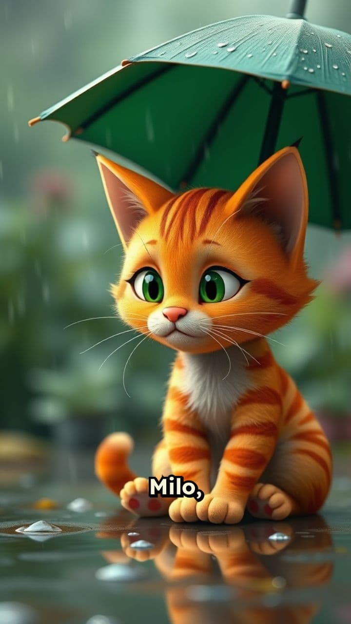 Milo and Luna's Rainy Day Adventure