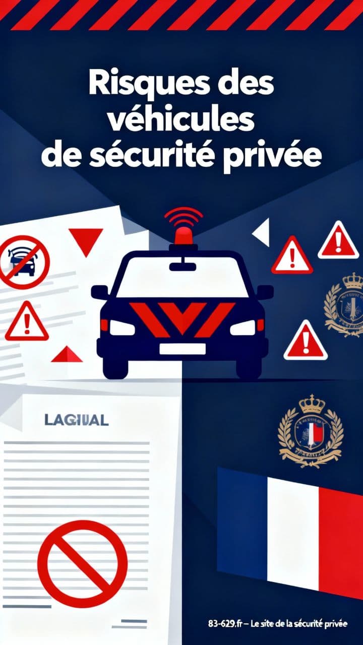 Risques des véhicules de sécurité privée