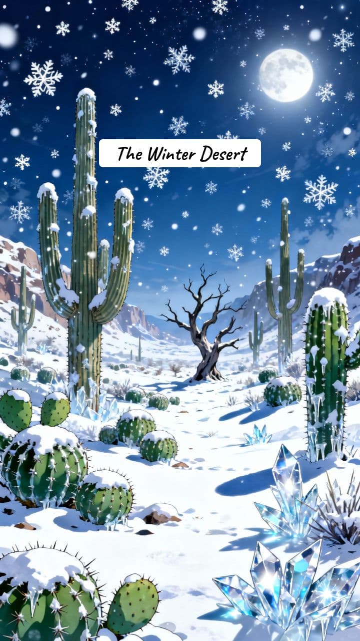 Winter Desert Serenade