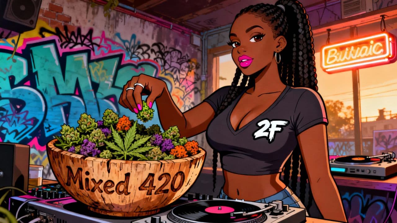 "DJ and the Mixed 420 Salad Bowl"