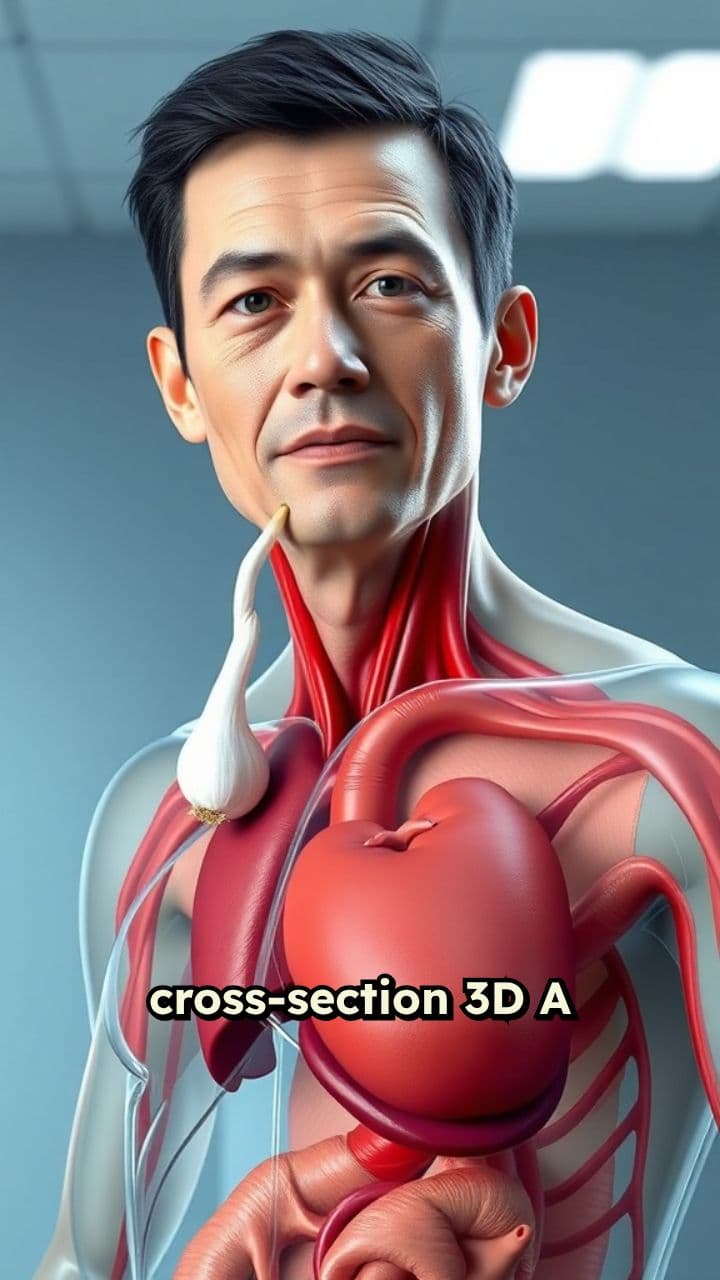 فص ثوم لصحة الهضم والقلب