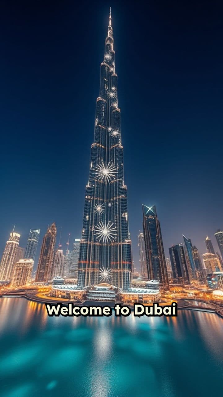 Burj Khalifa New Year 2026 Firework Spectacle