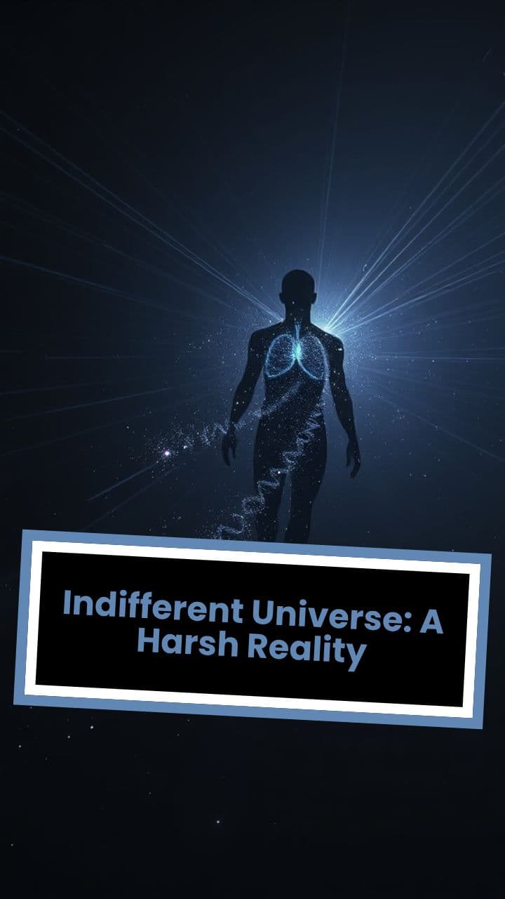 Indifferent Universe: A Harsh Reality
