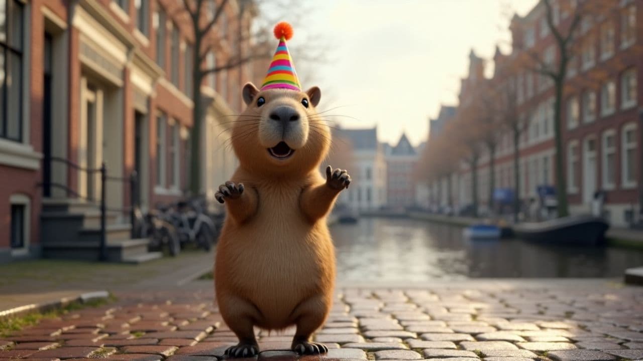 Capybara's Amsterdam Dance