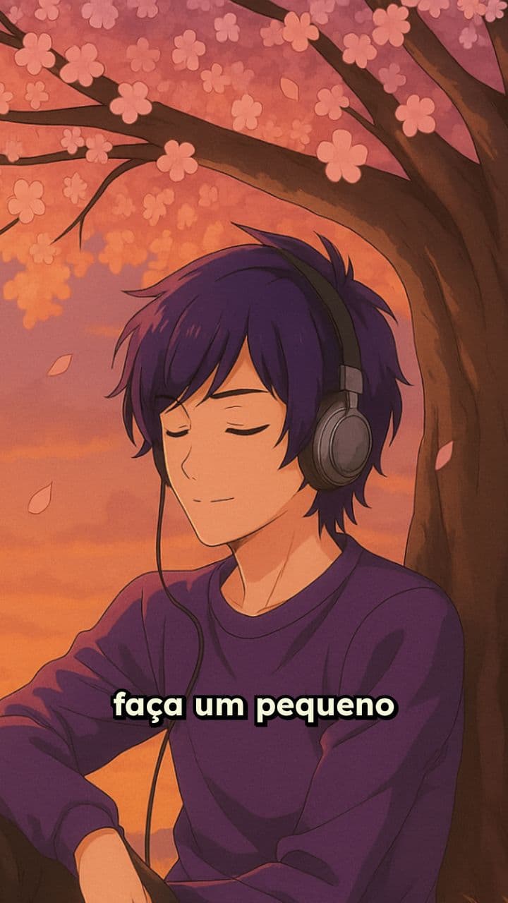 Momento Sob a Árvore de Sakura