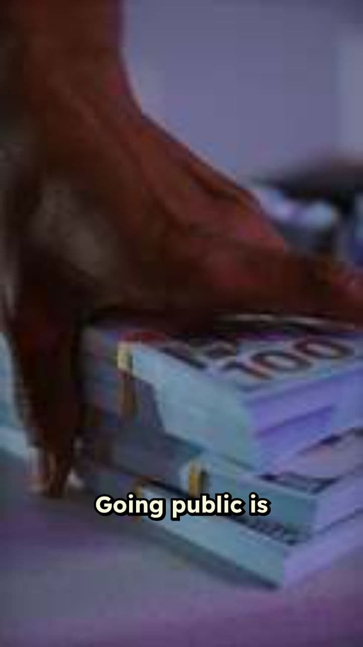 The Stakes of Going Public