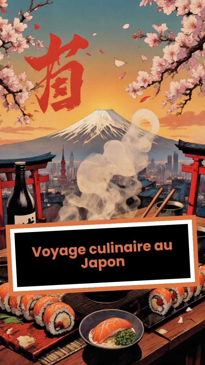 Voyage culinaire au Japon