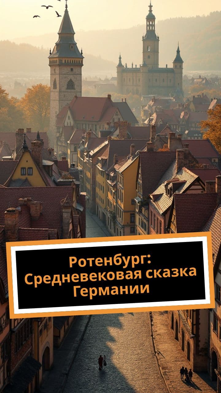 Ротенбург: Средневековая сказка Германии