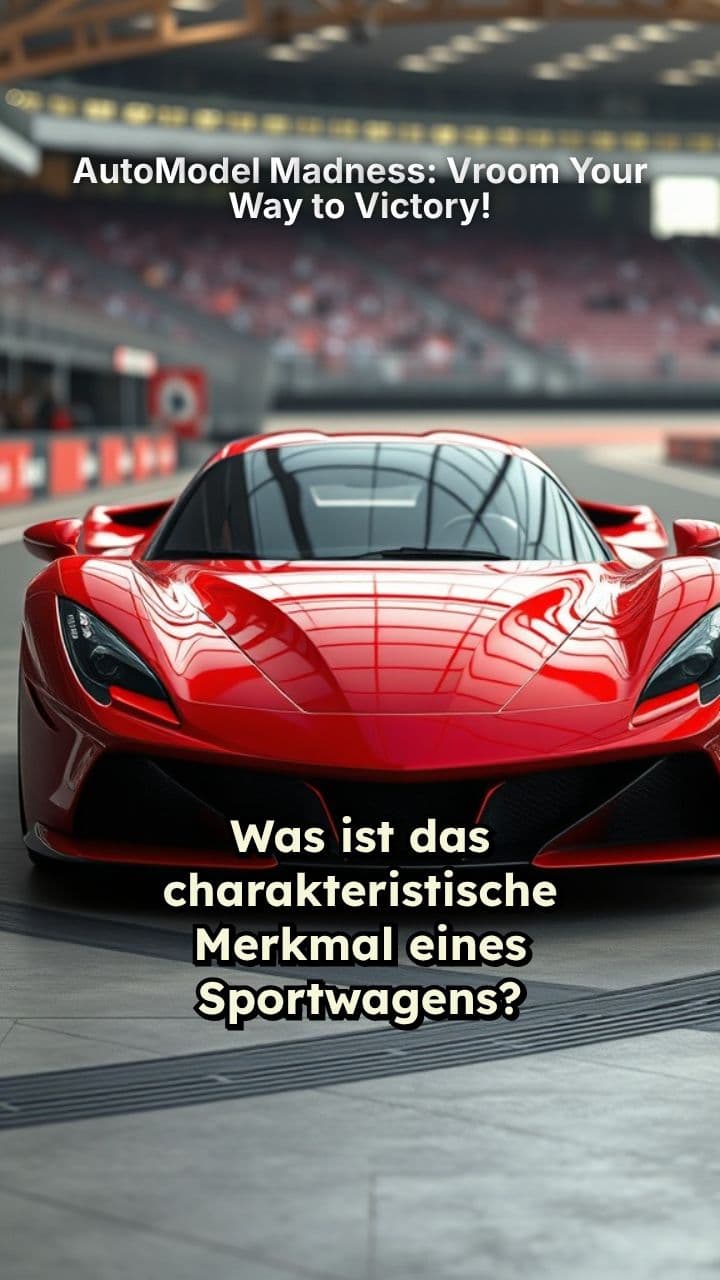 AutoModel Madness: Vroom Your Way to Victory!