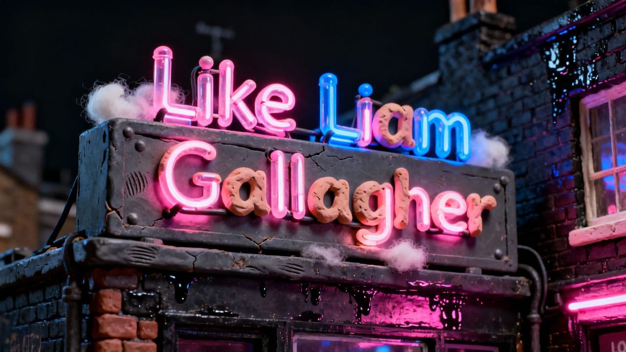 Like Liam Gallagher - Neon Night