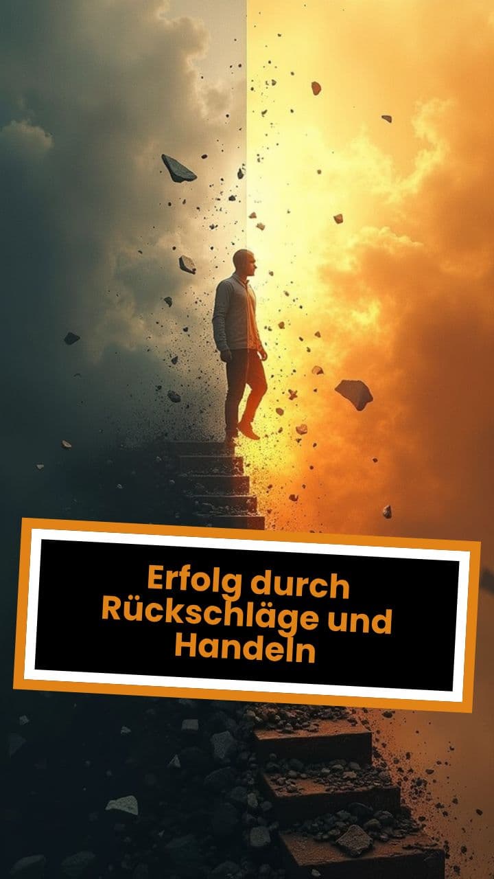 Erfolg durch Rückschläge und Handeln