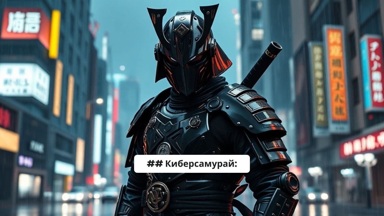 Киберсамурай: Месть в Нео-Токио