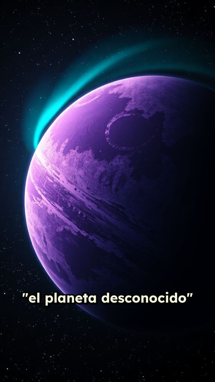 El misterio del planeta morado
