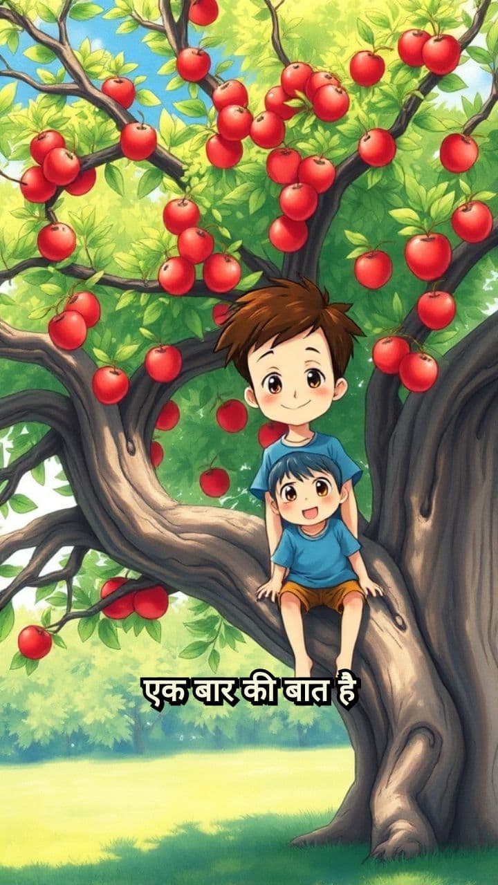 सेब के पेड़ और बच्चे की कहानी