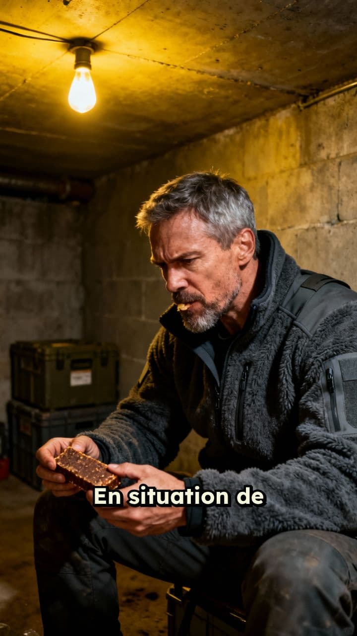Rations de survie : carburant d’urgence