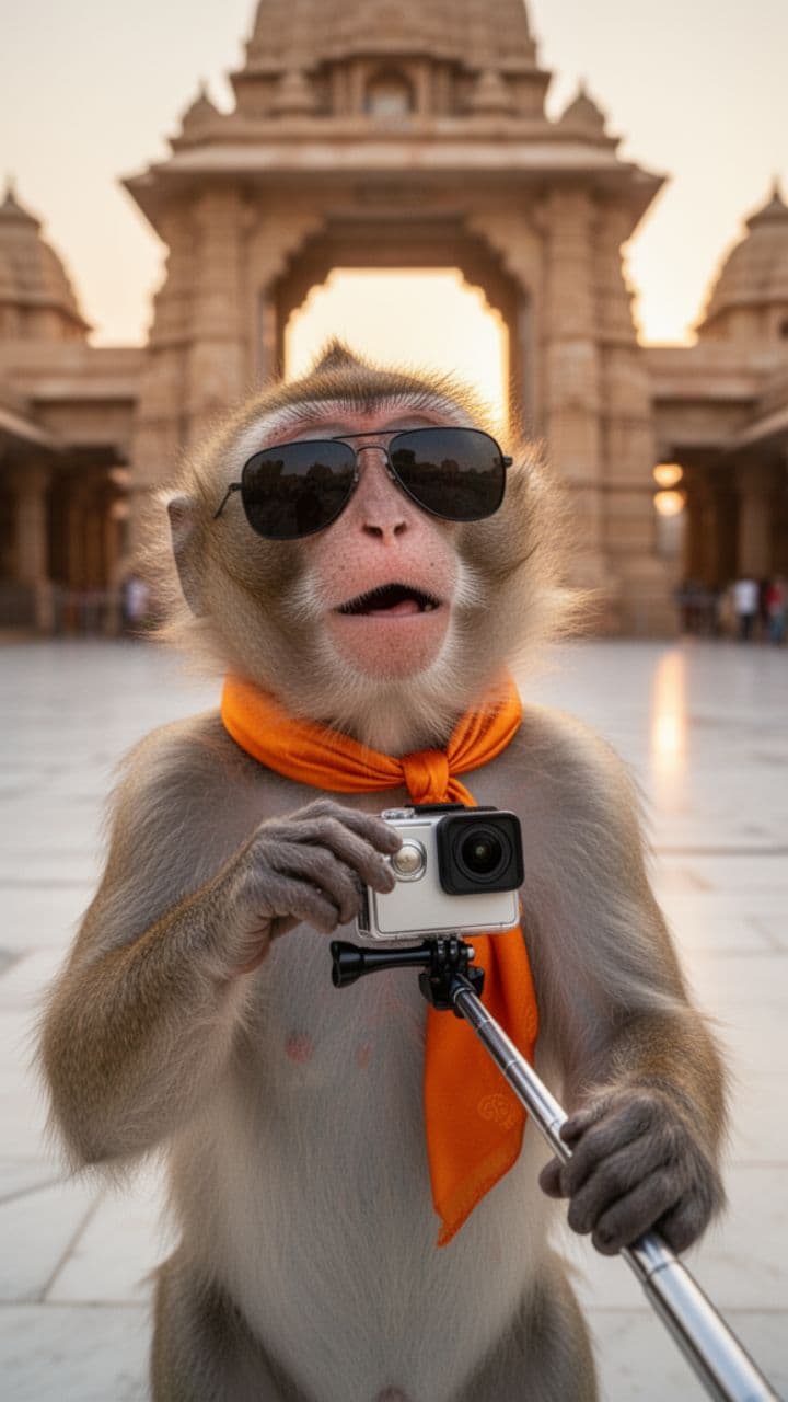 Bandar Tinku's Ayodhya Vlog