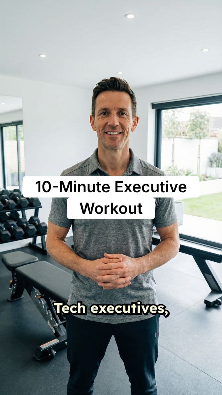 Burpee Blitz: 10-Minute Executive Workout