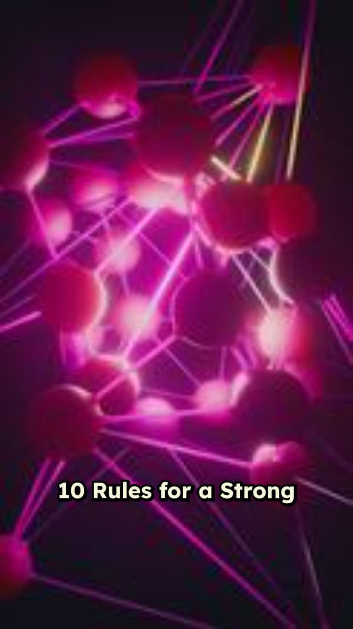 10 Rules for a Strong Future