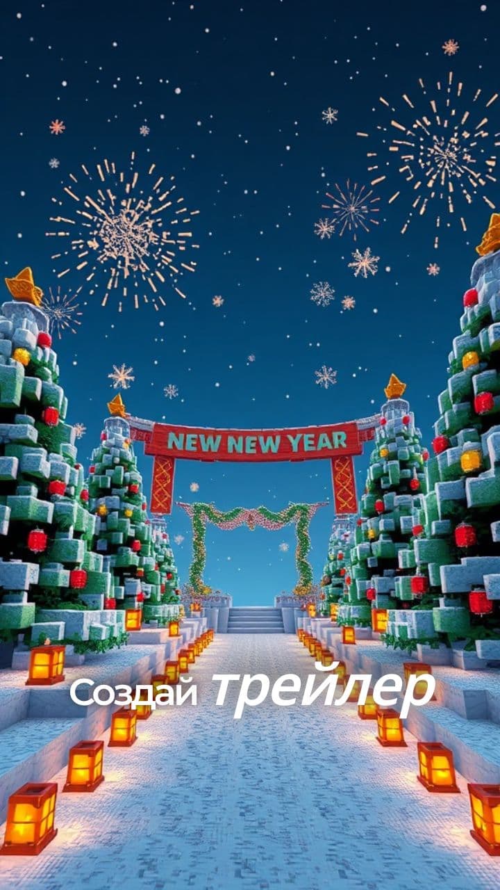 Новогодний трейлер сервера ExtraSpace