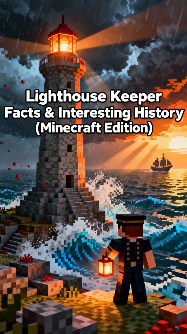 Lighthouse Keeper Facts & Interesting History (Minecraft Edition)