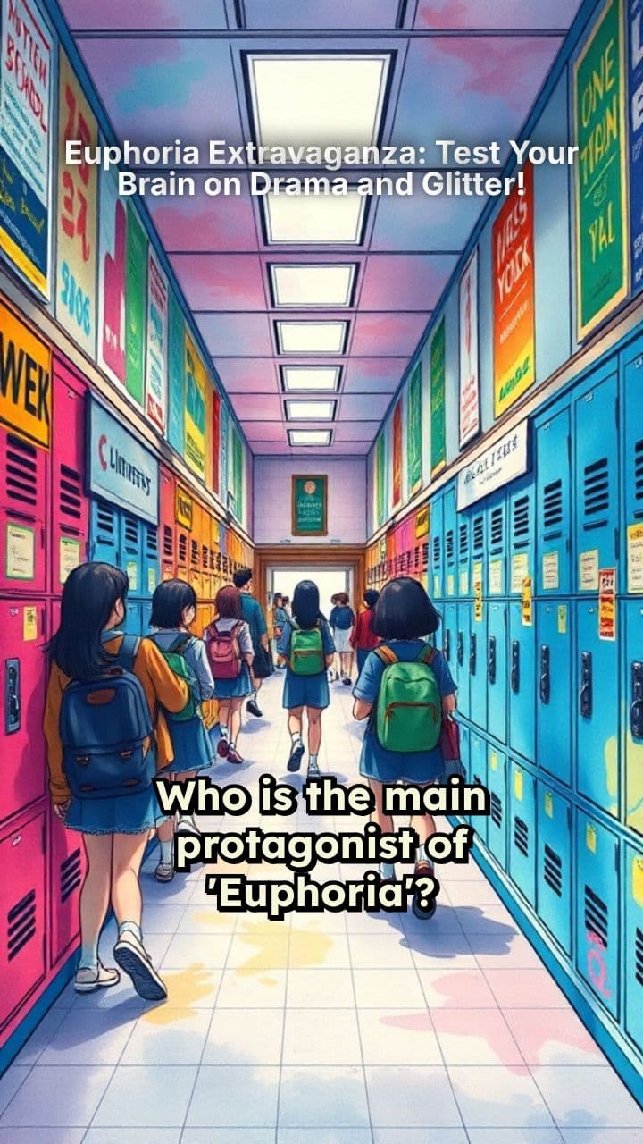 Euphoria Extravaganza: Test Your Brain on Drama and Glitter!