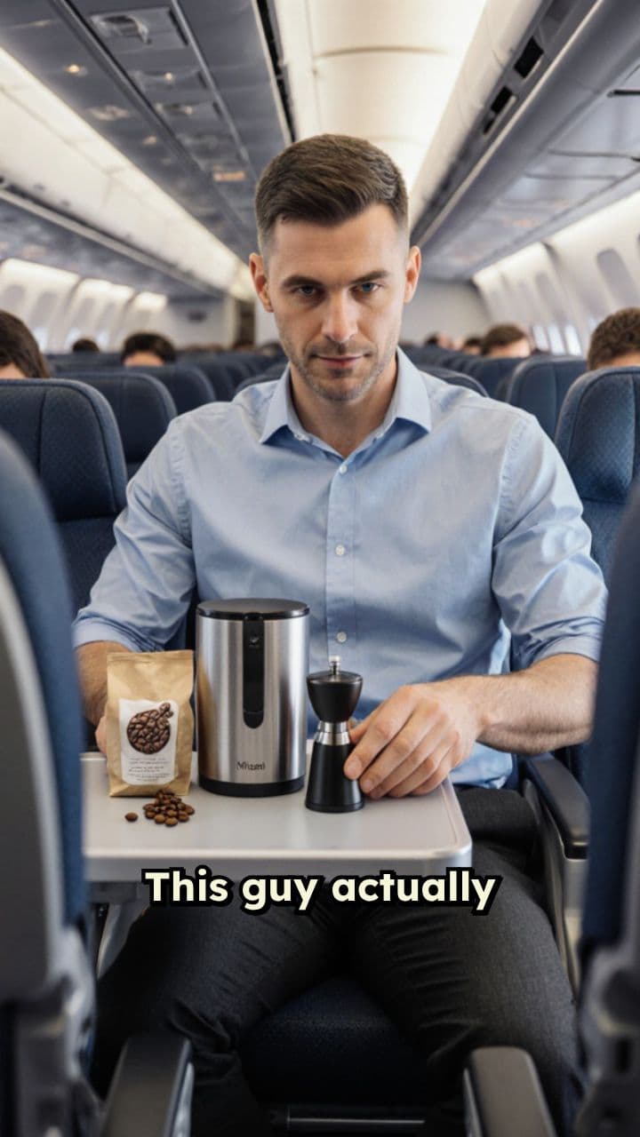 In-Flight Espresso Bar Genius