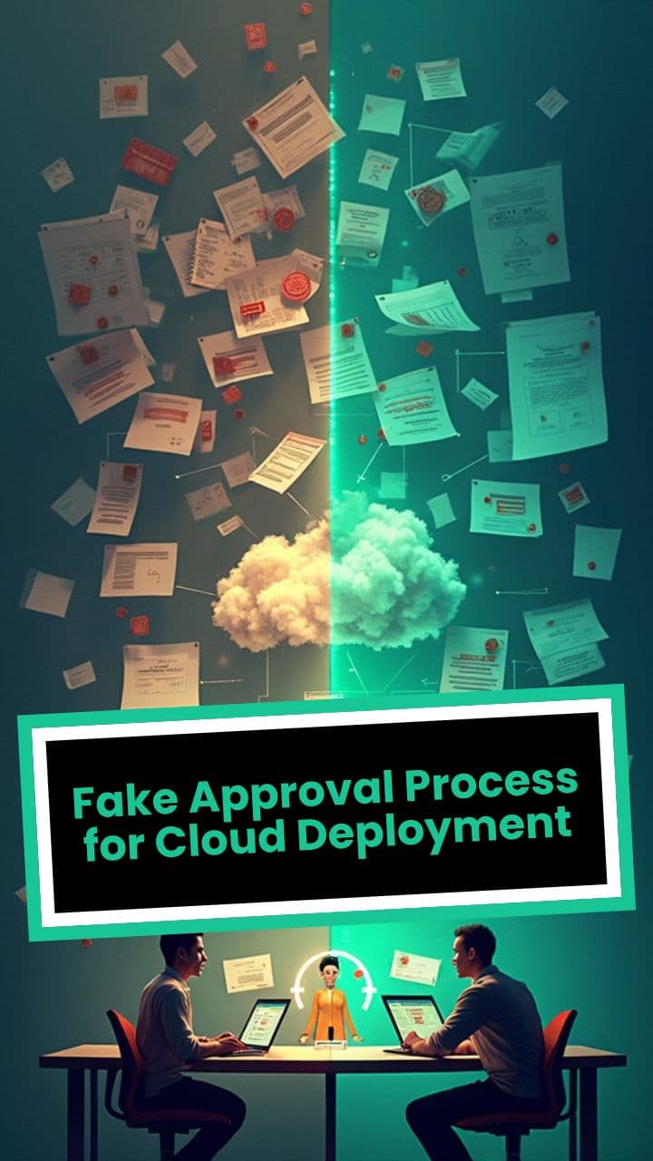 Fake Approval Process for Cloud Deployment