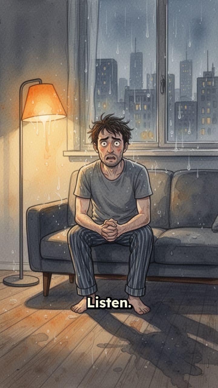 Wet Footprints from the Closet