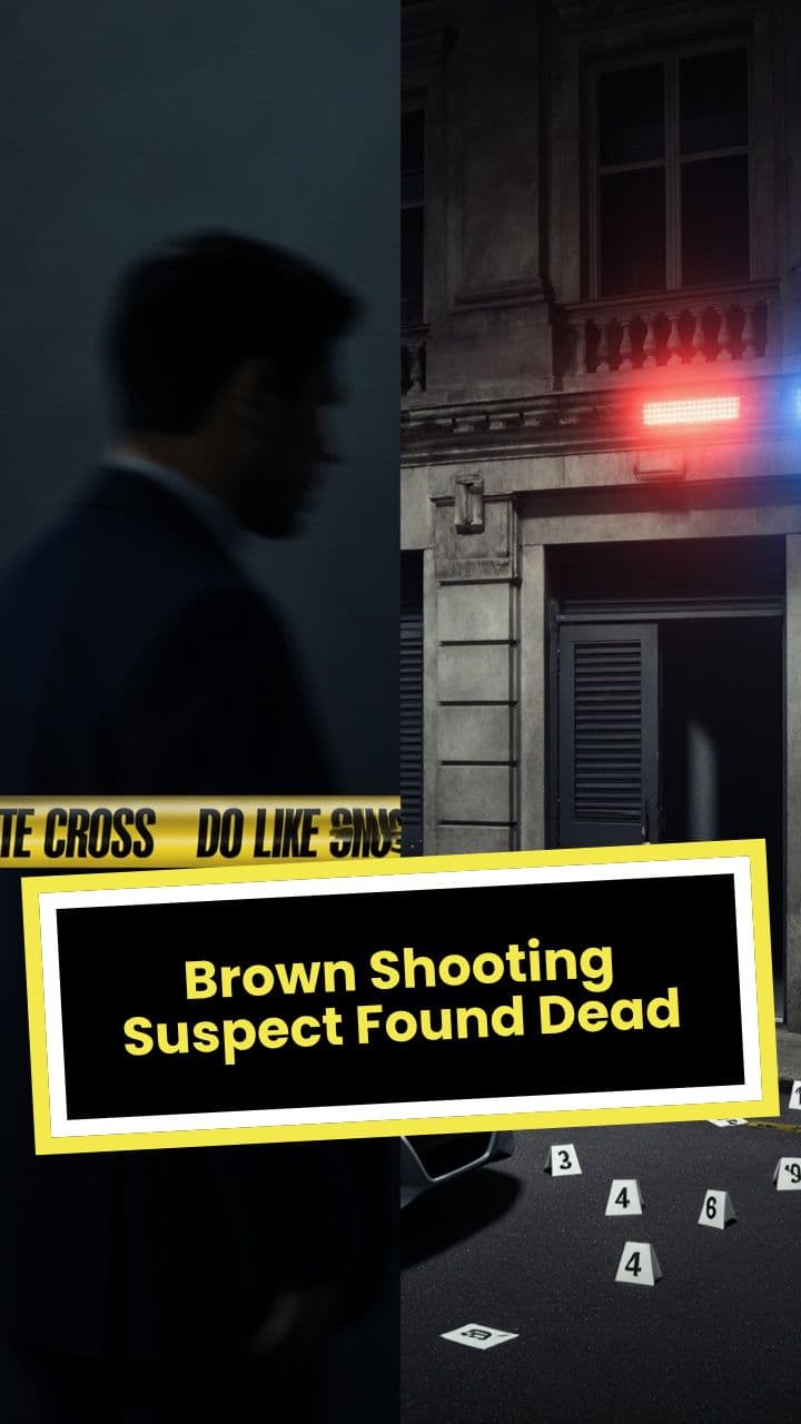 Brown Shooting Suspect Found Dead