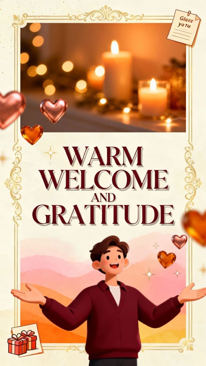 Warm Welcome and Gratitude