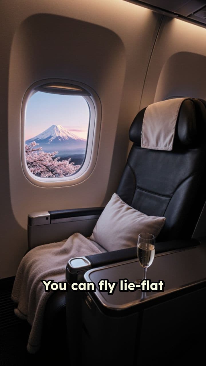 Fly Lie-Flat to Japan for 60K Miles
