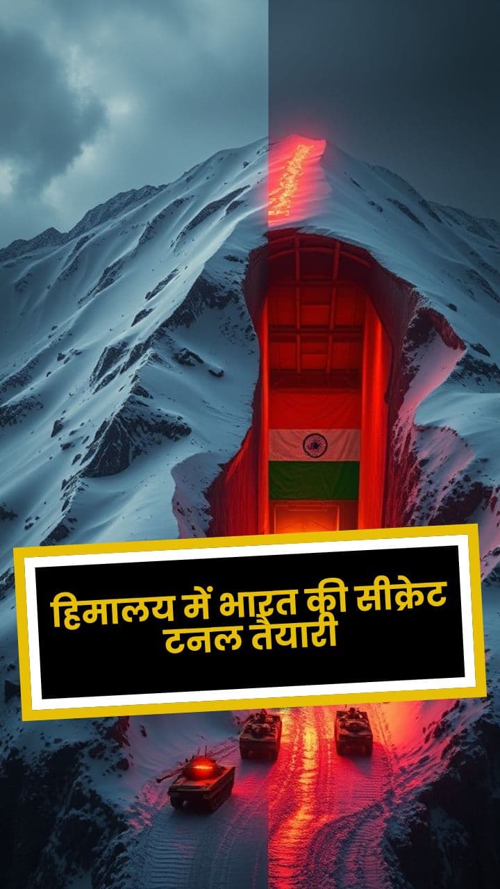 हिमालय में भारत की सीक्रेट टनल तैयारी