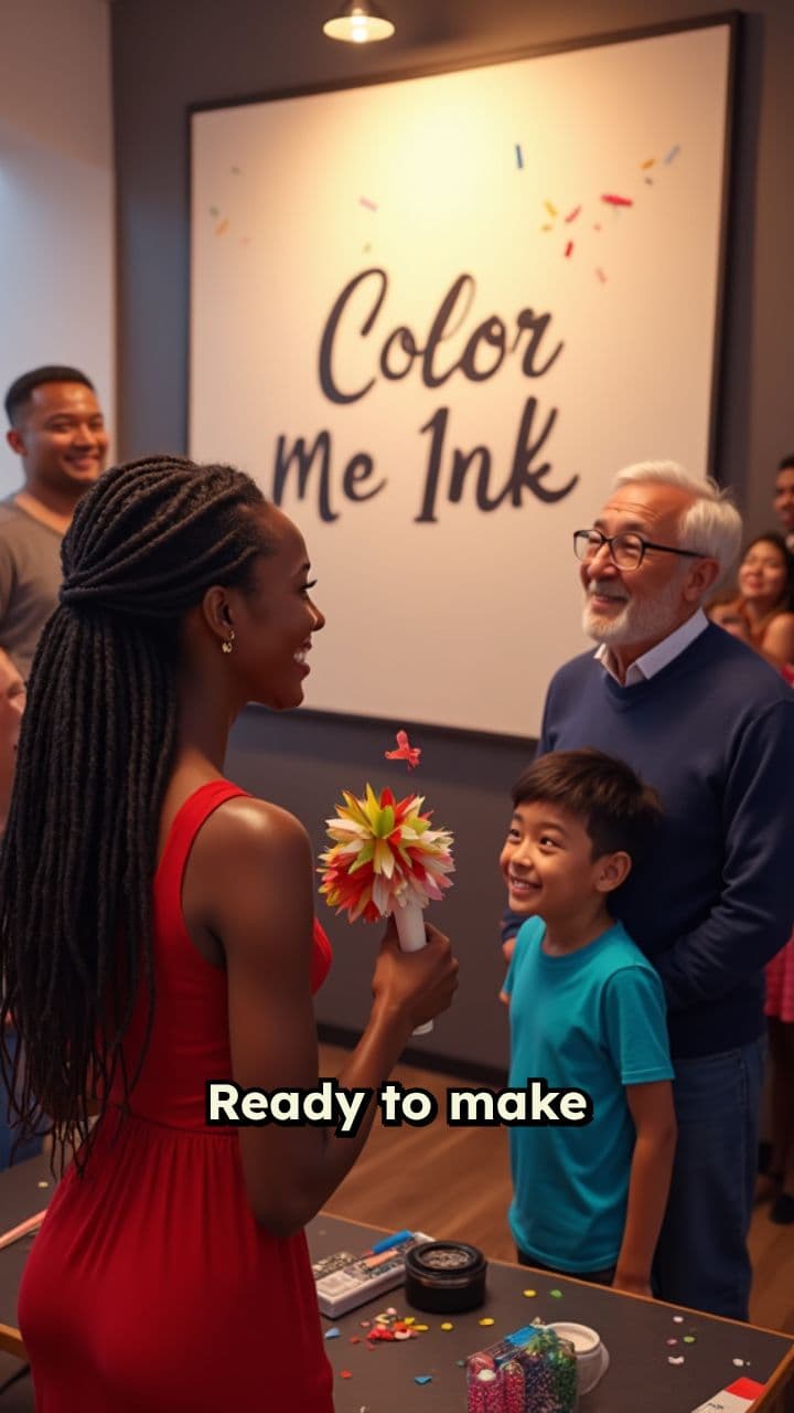 NY Countdown with Color Me Ink!