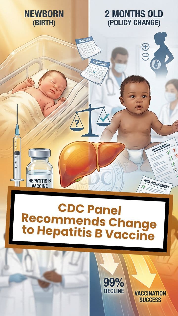CDC Panel Recommends Change to Hepatitis B Vaccine